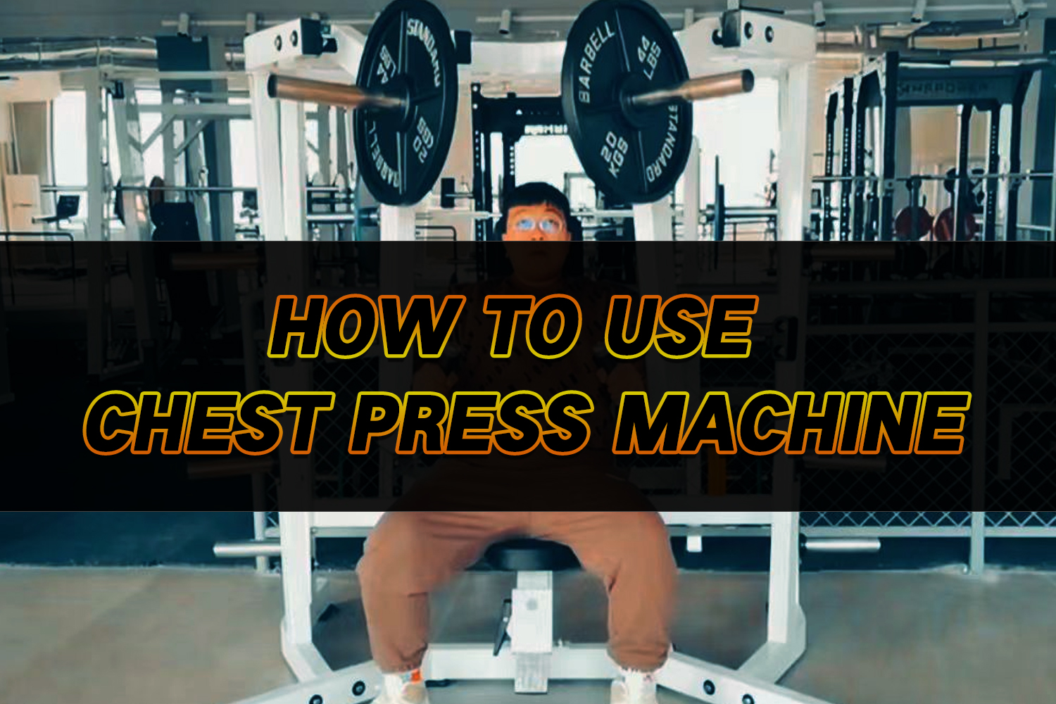 Bagaimana cara menggunakan mesin chest press?