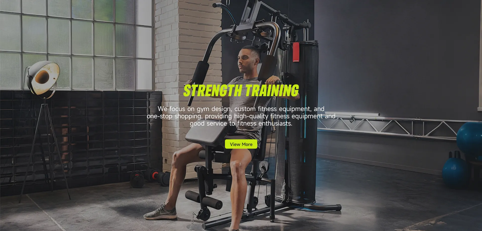 Cina Mesin Pelatihan Kekuatan