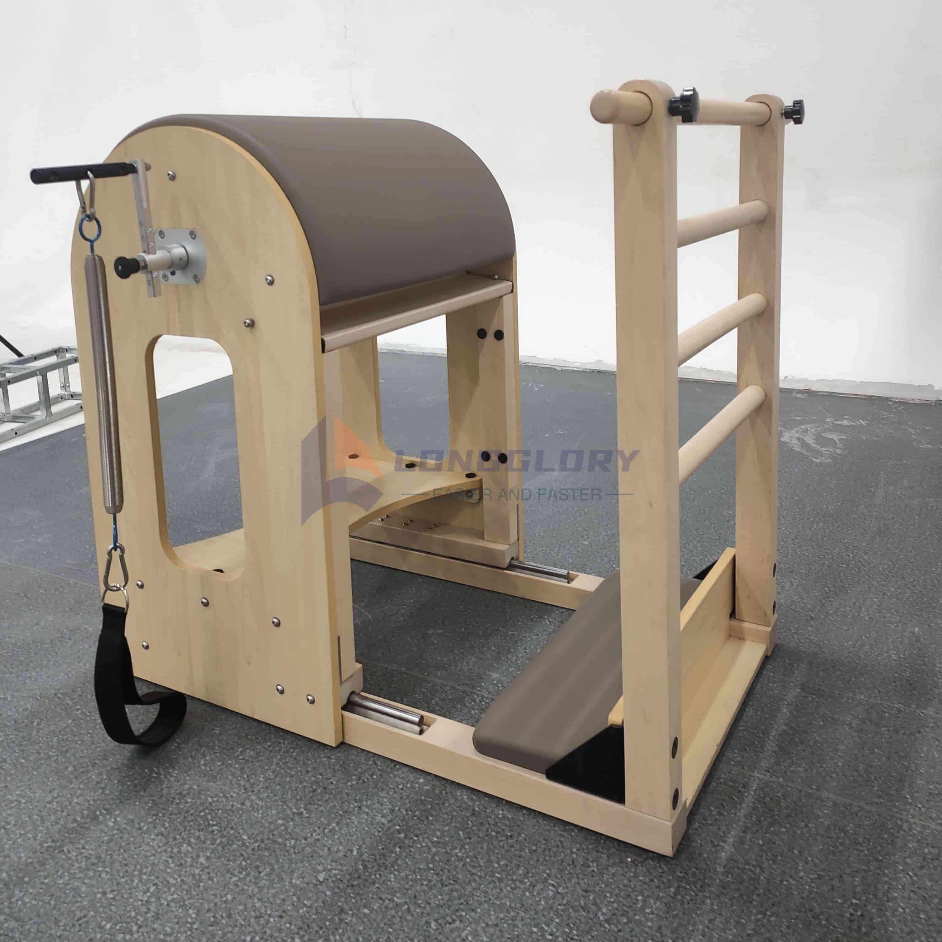 Barel Tangga Kayu Maple yang Dapat Disesuaikan