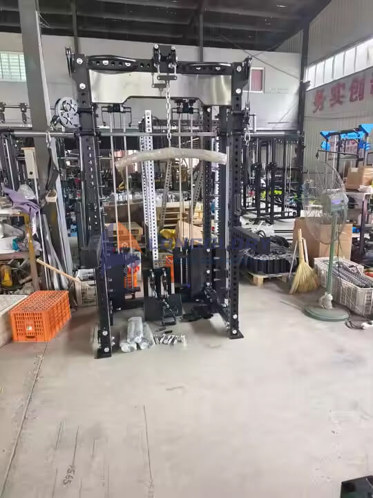 Pull-down Station Functions Multi Gym Power Squat Rack Multi-functional Station cable Crossover