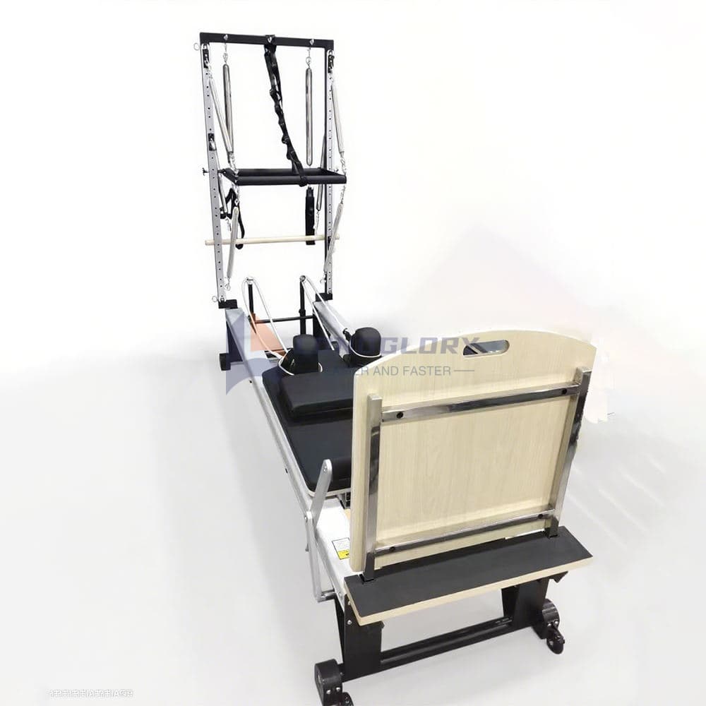Aluminum Pilates Reformer With Half Tower