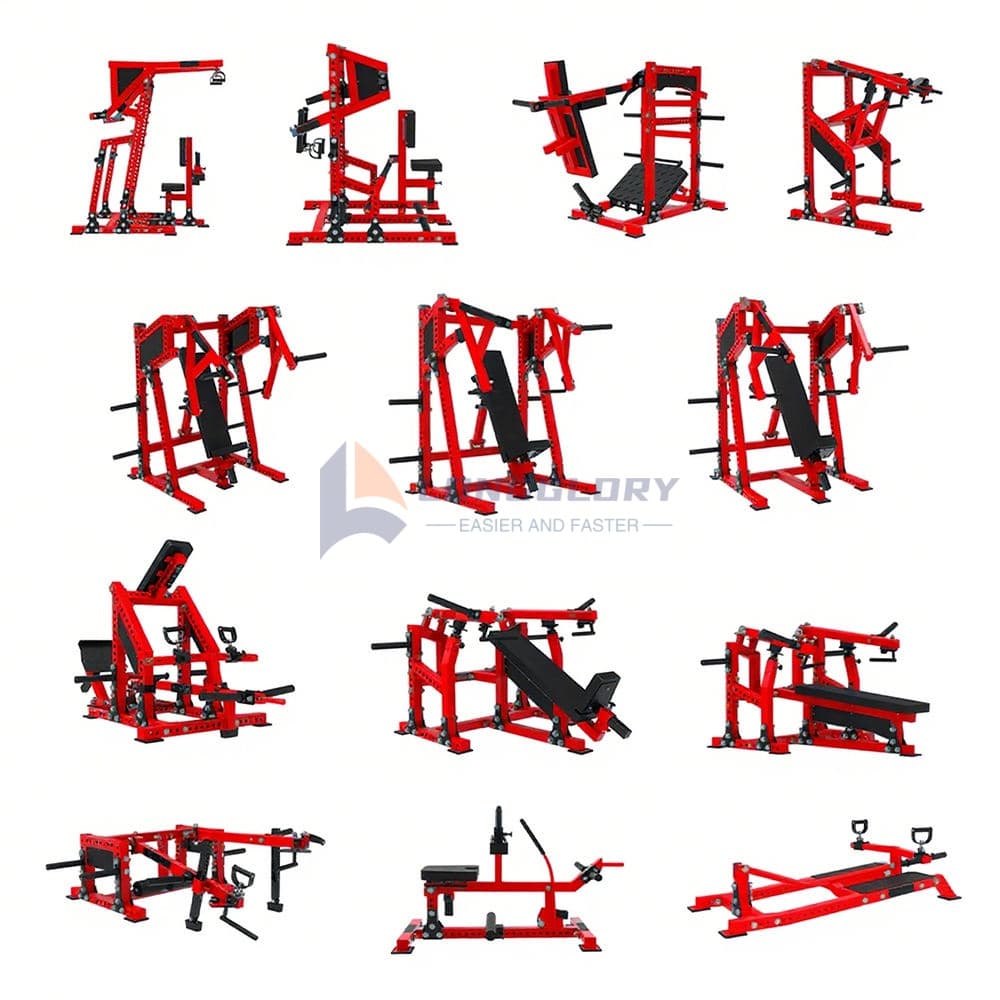 Plate Loaded Flat Bench Press