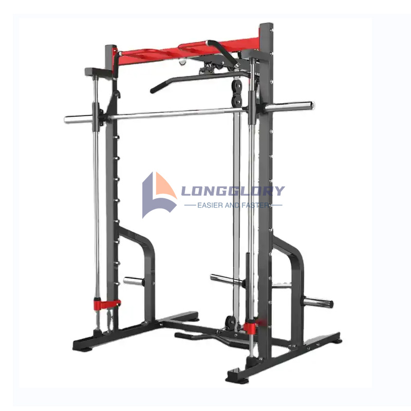 Rak Jongkok dengan Lat Pulldown