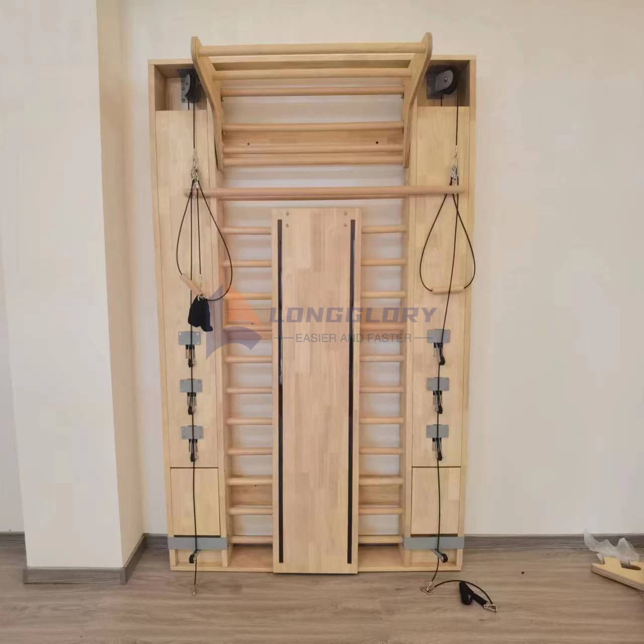 Rak Tangga Swedia yang Dipasang di Dinding