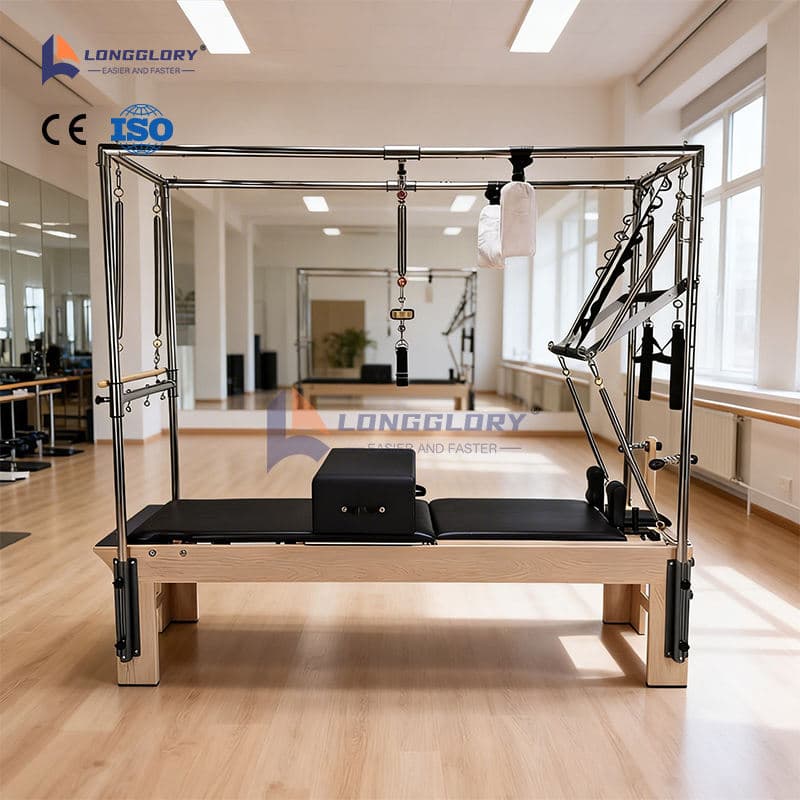 Latihan Yoga Pilates Cadillac Reformator